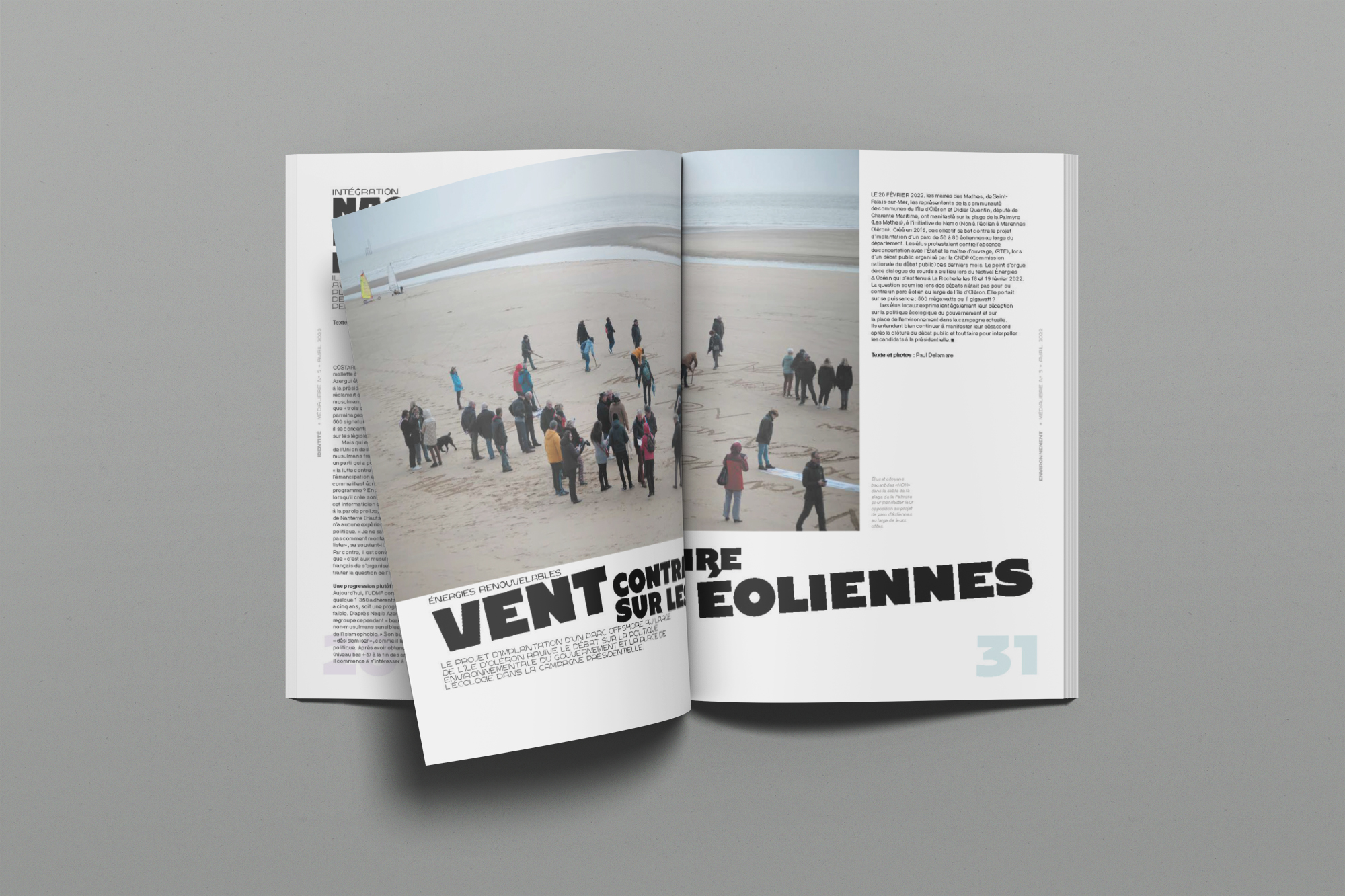 Maquettage du magazine Medialibre 2022